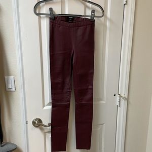 Lamarque genuine leather leggings-NWOT